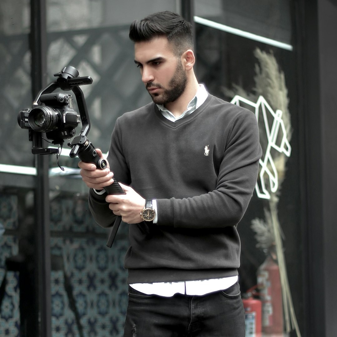 Professional Turkish male creative director in his 30s